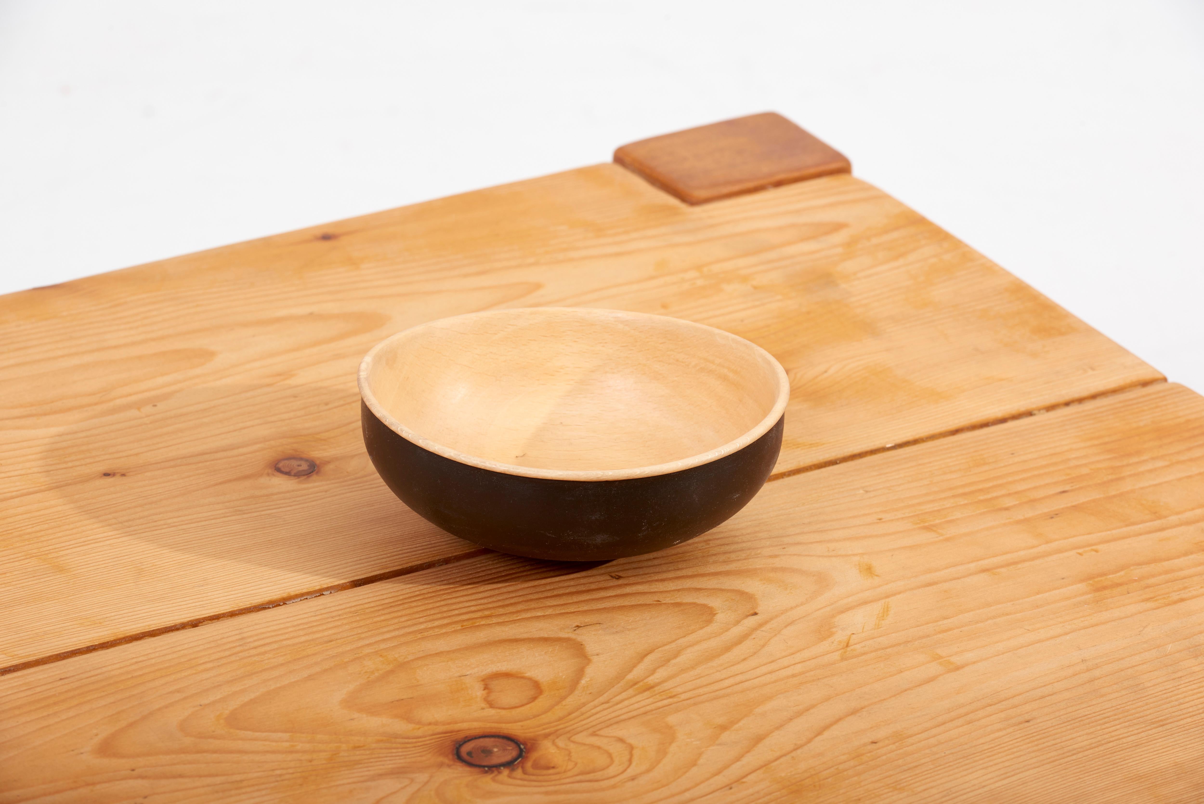 Beech Set of 4 Wooden Bowls by Fabian Fischer, Germany, 2020