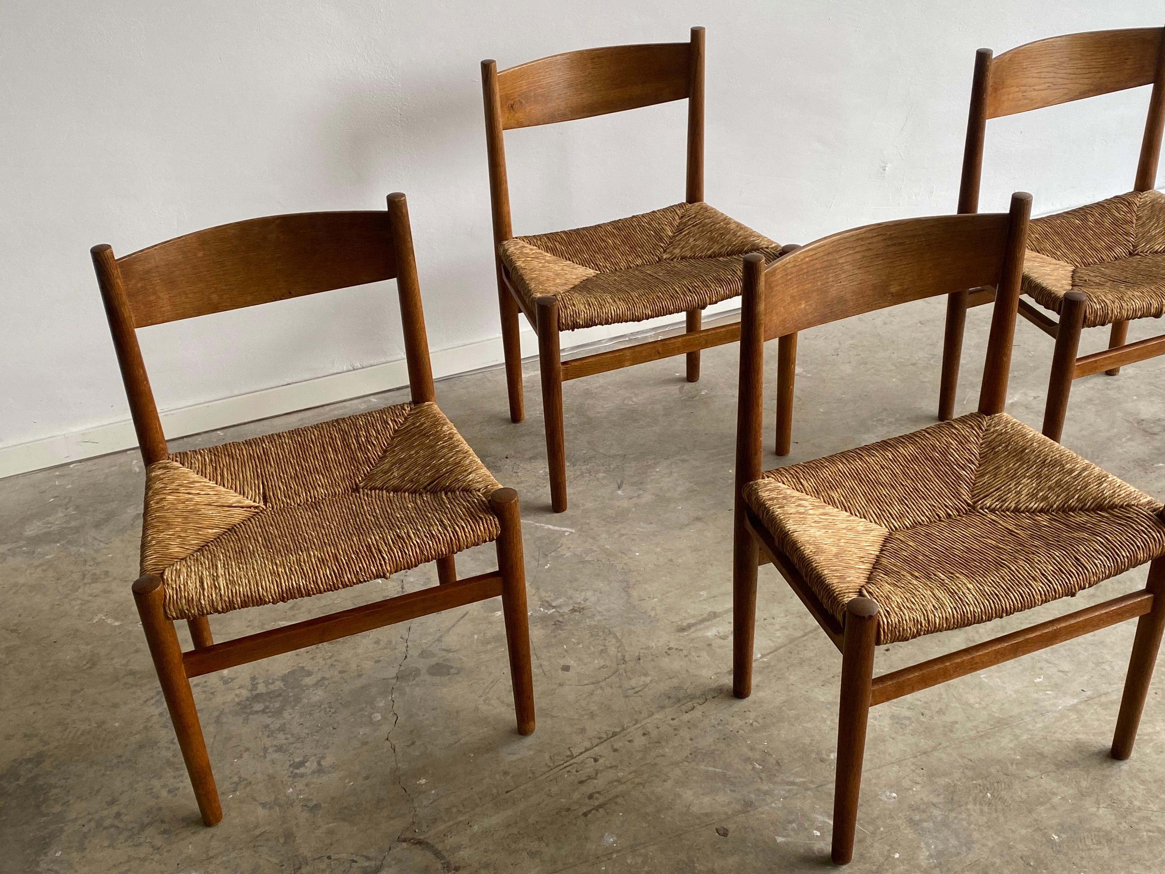 woven rush dining chairs