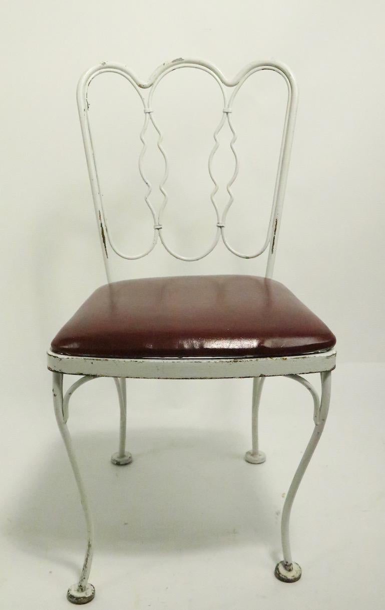 rod iron chairs