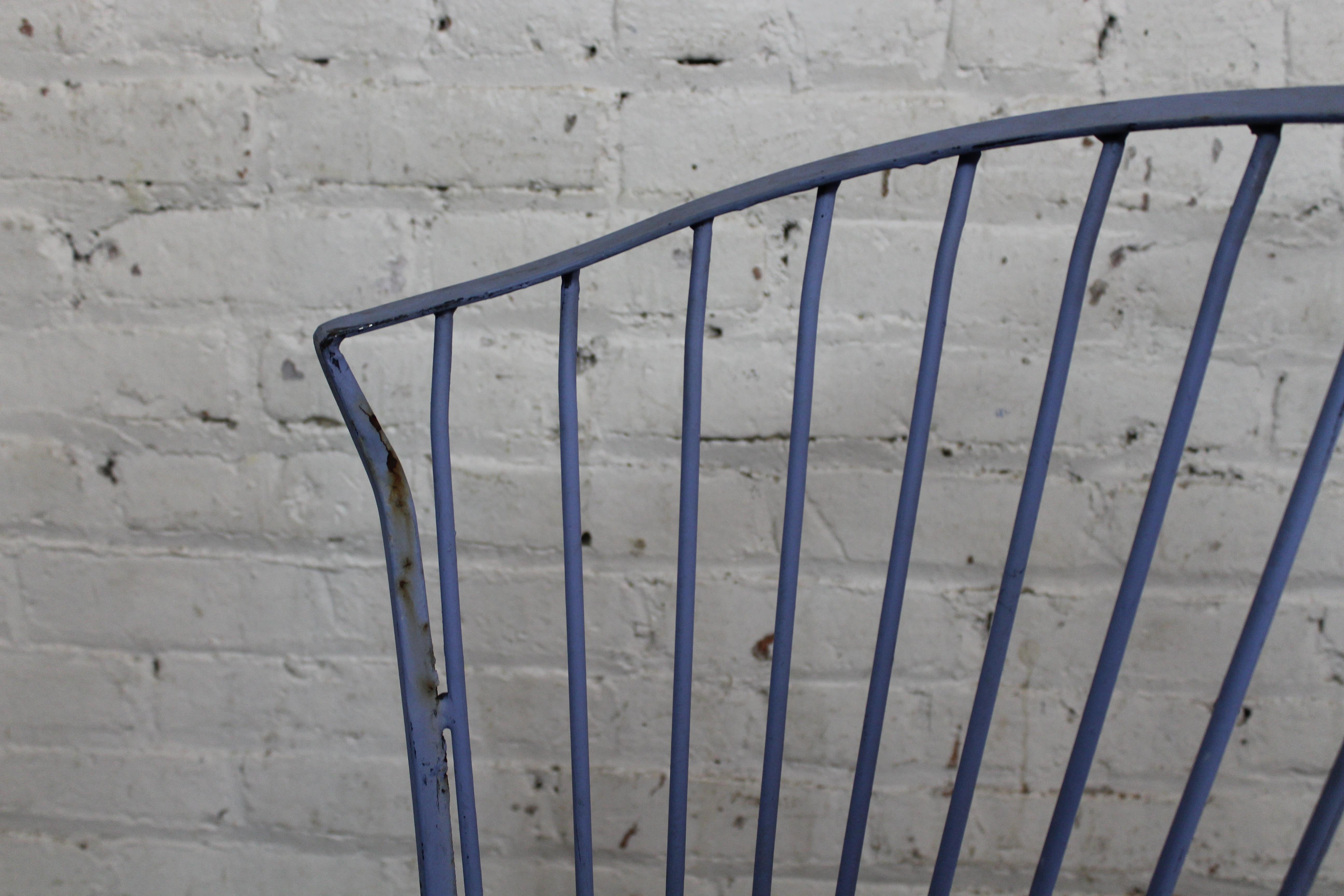 Set of 4 Wrought Iron 