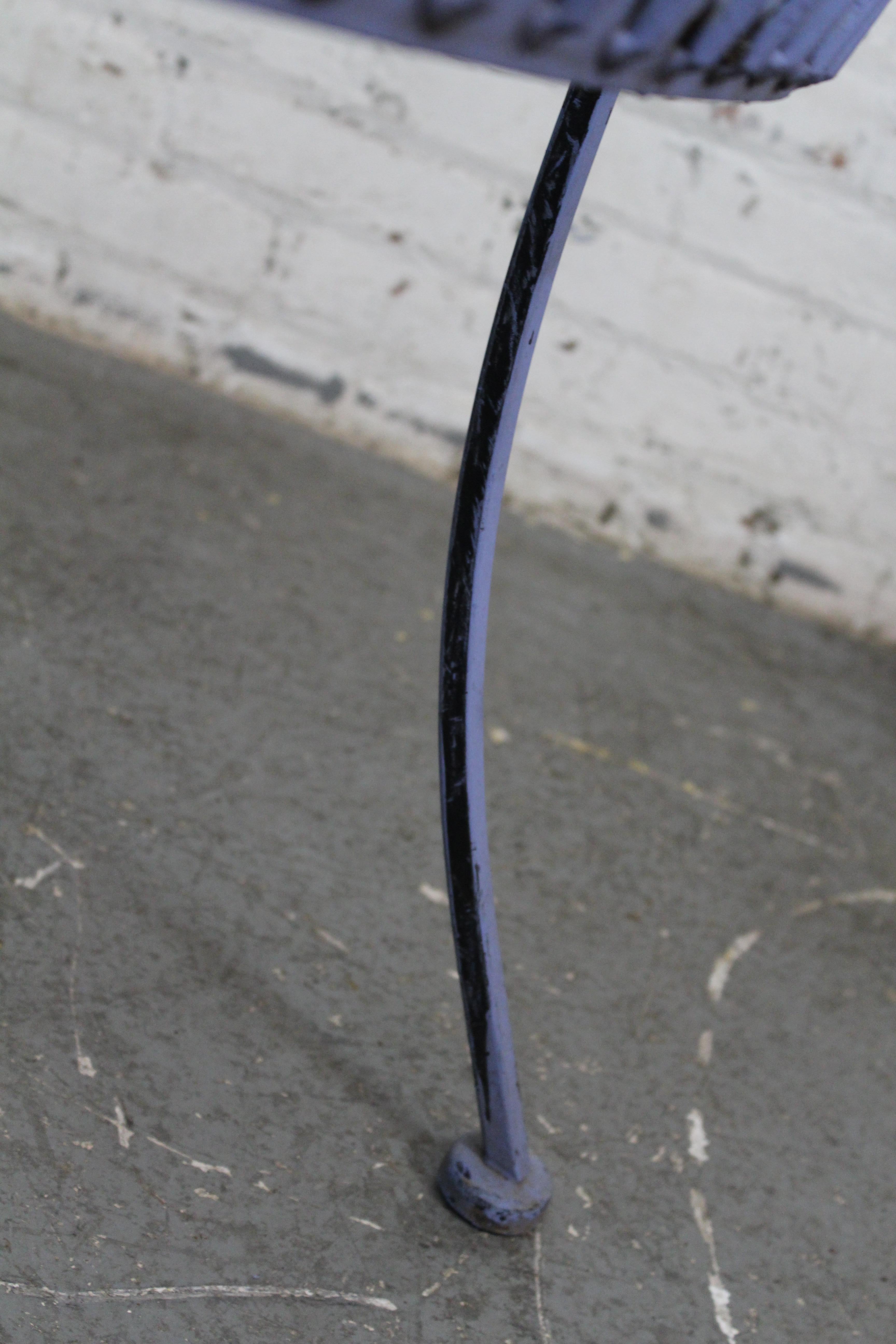 Set of 4 Wrought Iron 