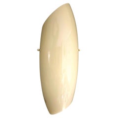 Set of 4 Yellow Conchiglie Sconces