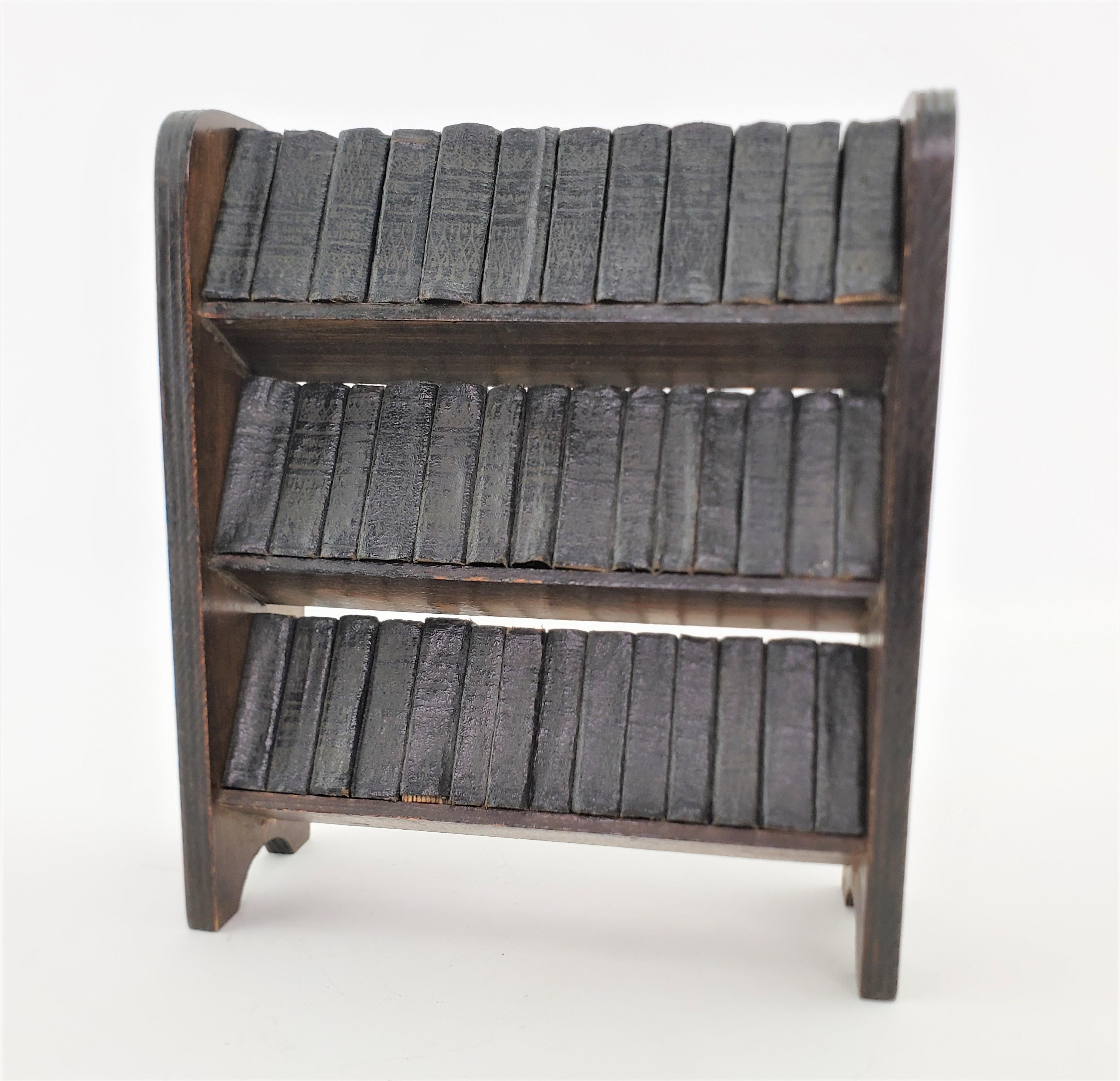 Set of 40 Leather Bound Mini Books of William Shakespeare's Plays with Bookcase 2