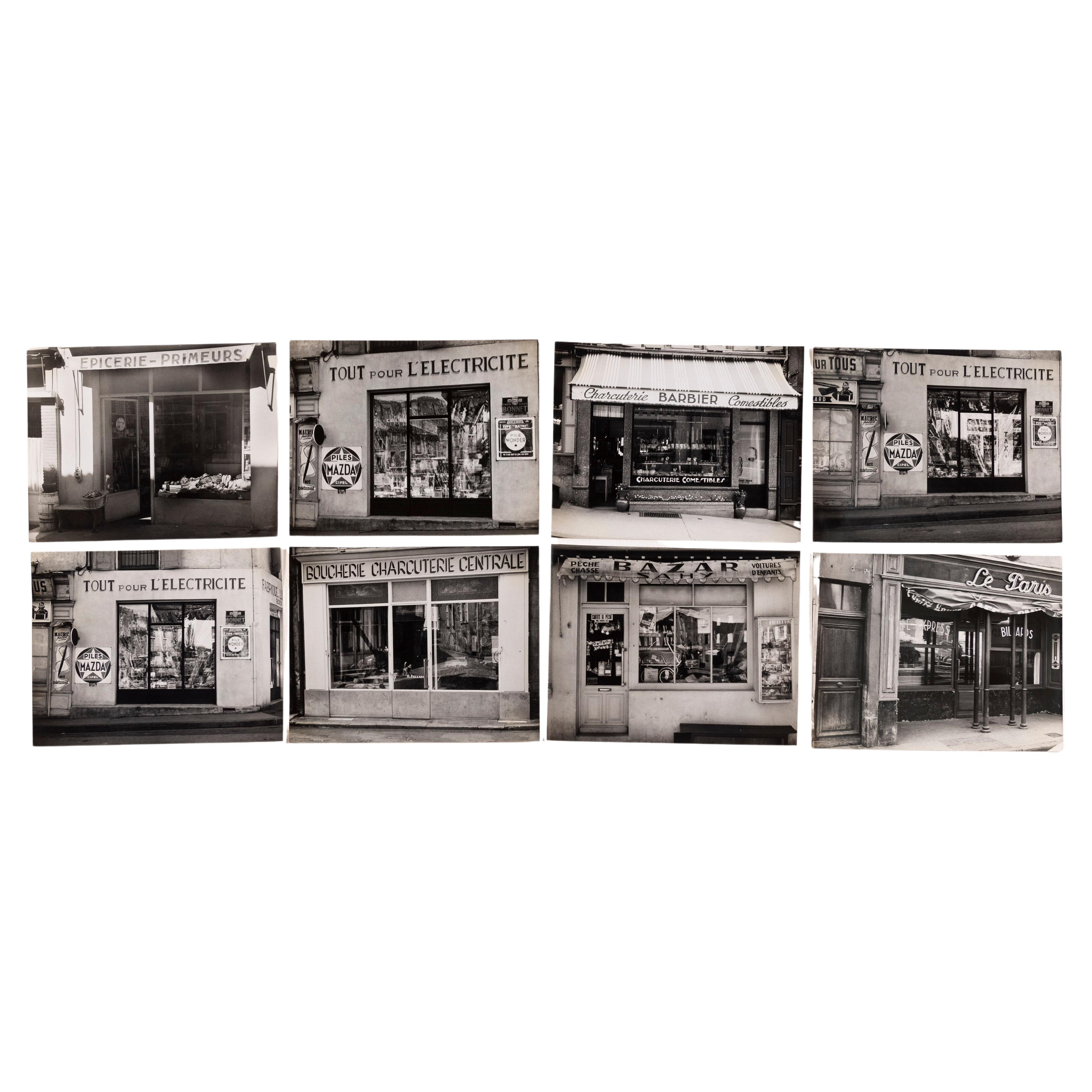 Set di 40 fotografie d'epoca in bianco e nero della cultura francese, XX secolo
