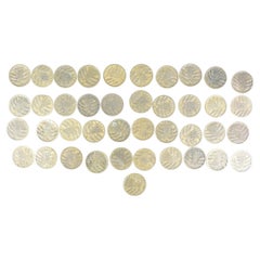 Antique Set of 41 Course Coins - 5 Rentenpfennig 1923/1924 - Weimar Republic - 1H28