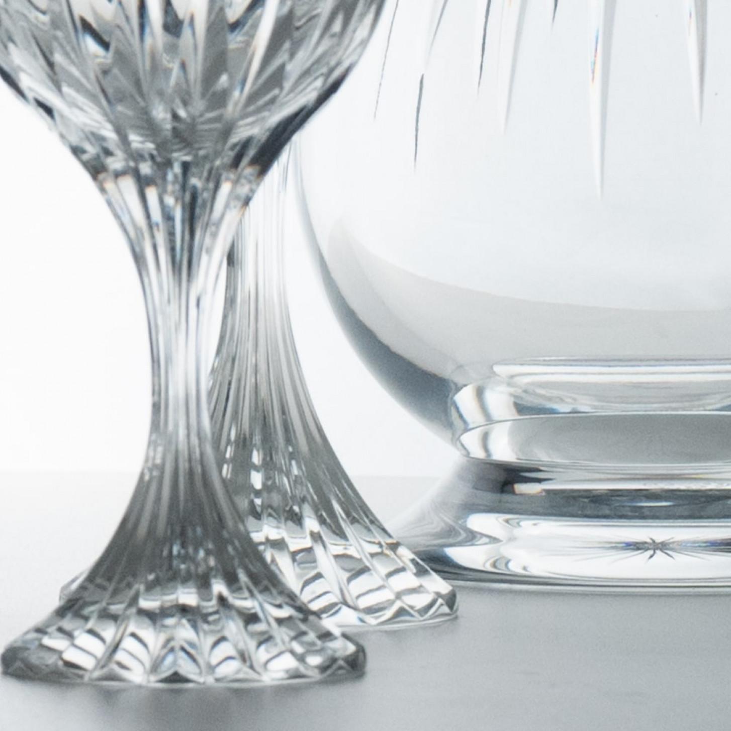 Set of 49 Exquise Baccarat Massena Crystal Pieces, France, 1990 For Sale 3