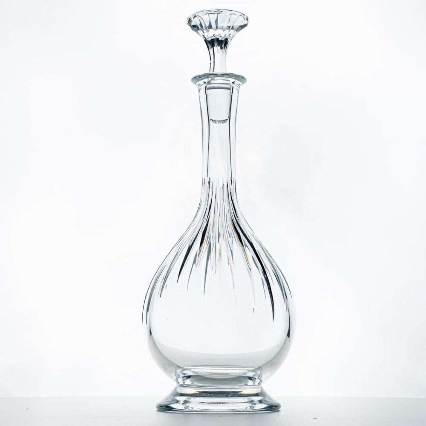 Other Set of 49 Exquise Baccarat Massena Crystal Pieces, France, 1990 For Sale