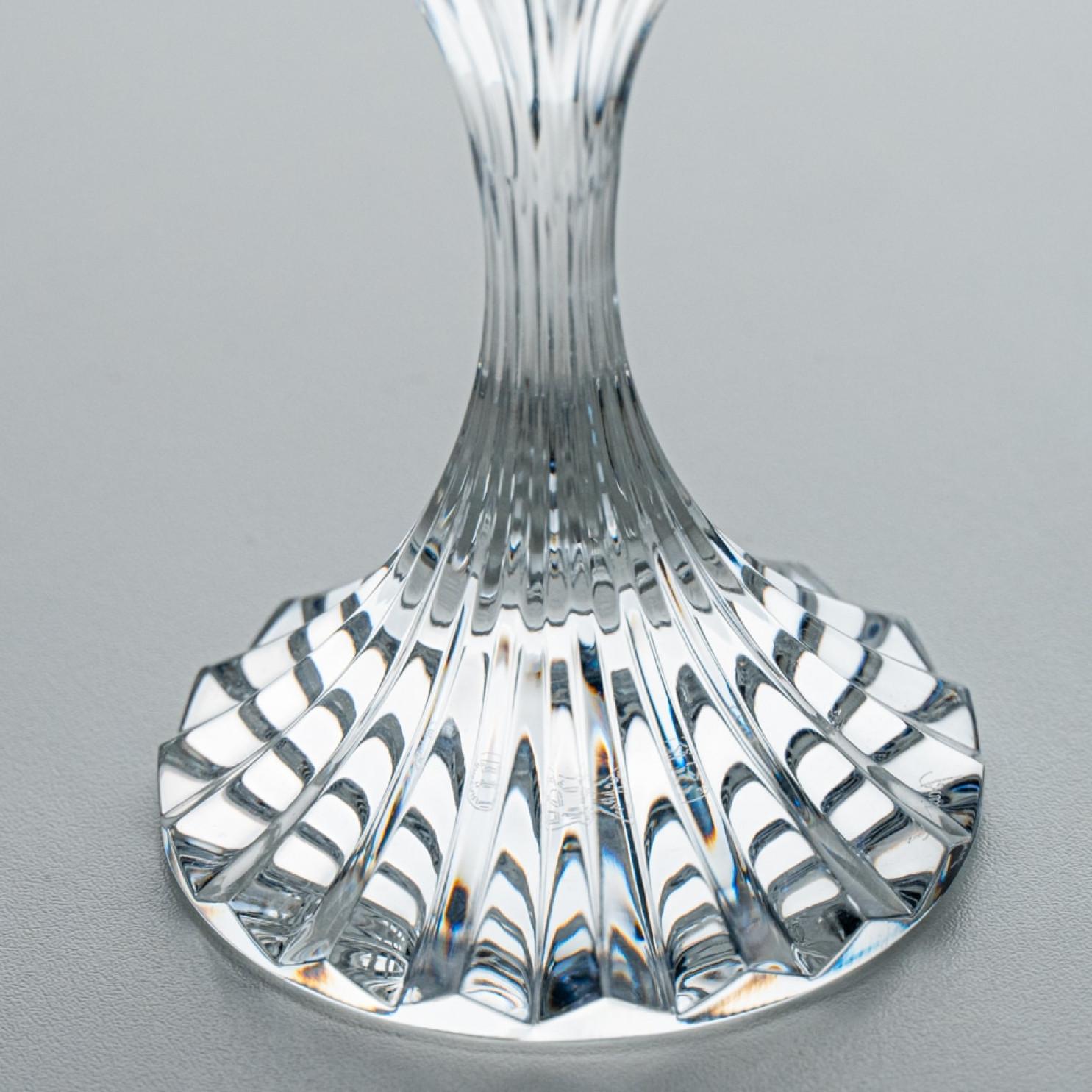 French Set of 49 Exquise Baccarat Massena Crystal Pieces, France, 1990 For Sale