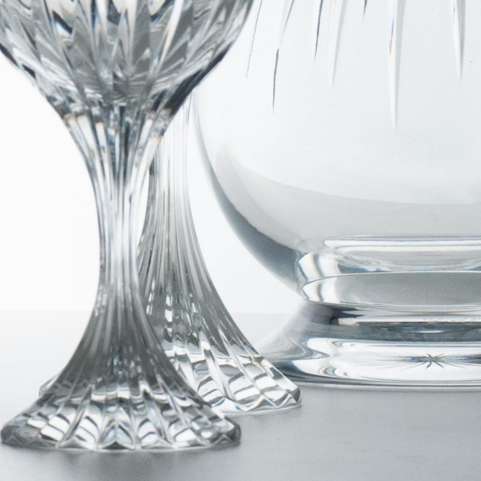 Set of 49 Exquise Baccarat Massena Crystal Pieces, France, 1990 For Sale 2