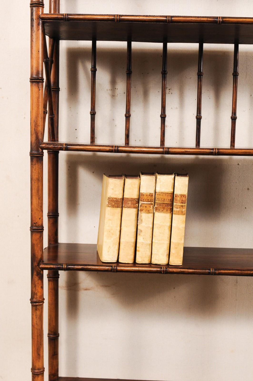 Set of 5 18th Century Italian Vellum Bound Books in Cream Color 6