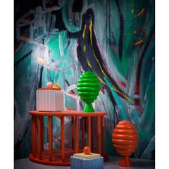 Set of 5, 2 Plizé Boxes & 2 Beebee Jars, 1 Merry Side Table by Made by Choice