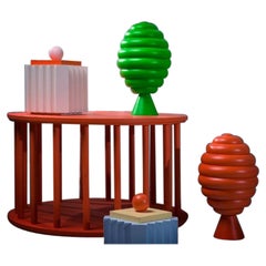 Set of 5, 2 Plizé Boxes & 2 Beebee Jars, 1 Merry Side Table by Made by Choice