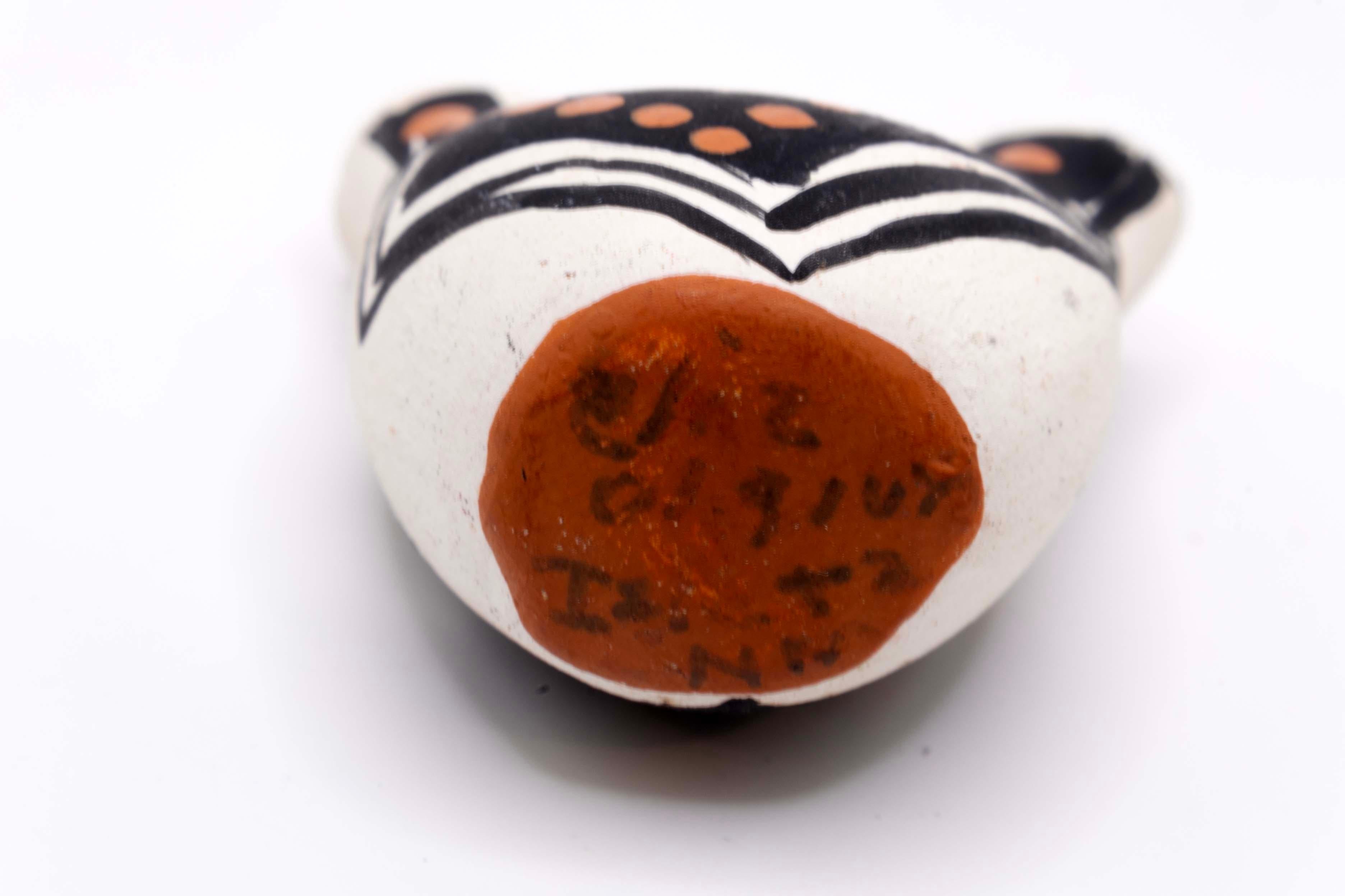 Set of 5 Acoma Pueblo New Mexico Dean Reano w/ Signed Jemez Earthenware Pottery 3