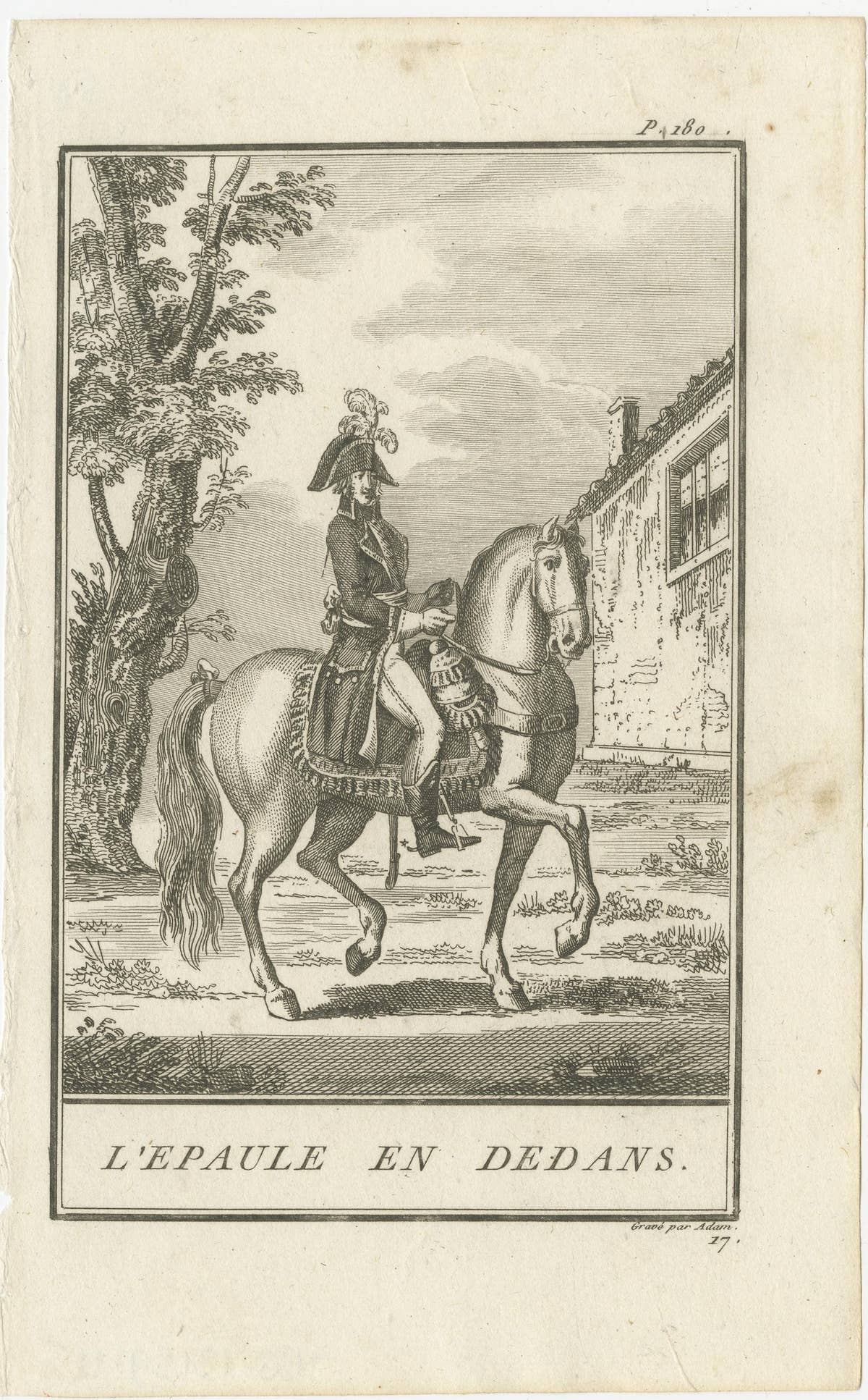 Set of 5 Antique Horse Riding Prints, Le Piaffer, La Galopade, La Courbette