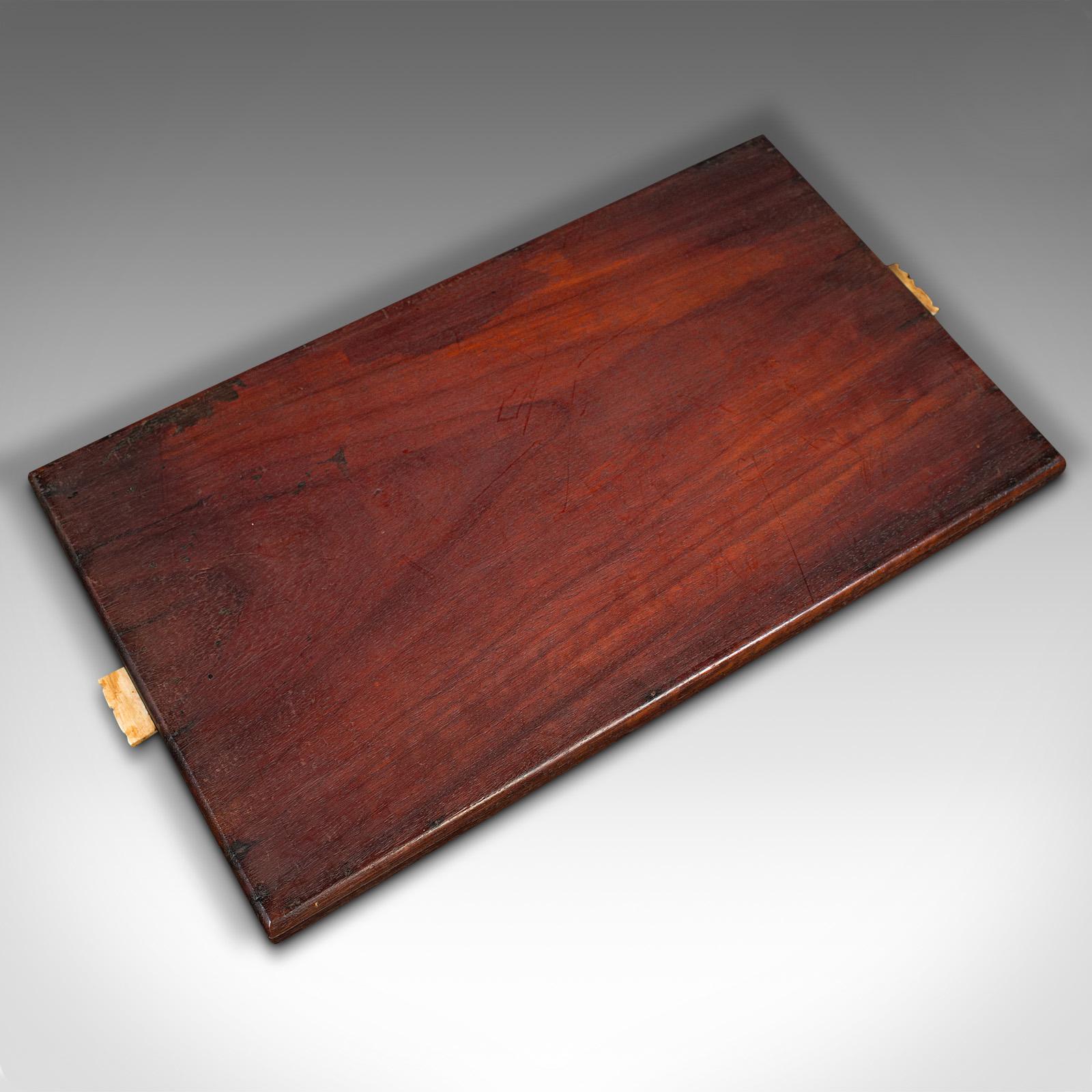 Set of 5 Antique Stacked Serving Trays, AngloIndian, Afternoon Tea