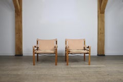 Ensemble de 2 fauteuils Sirocco d'Arne Norell pour Norell AB, Suède, années 1970