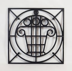 5 Art Deco Cast Iron Fences