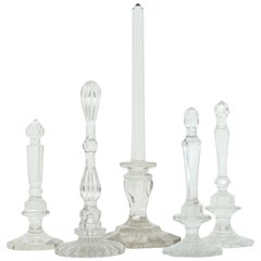 Baccarat Crystal Collection of Five Cut Columns