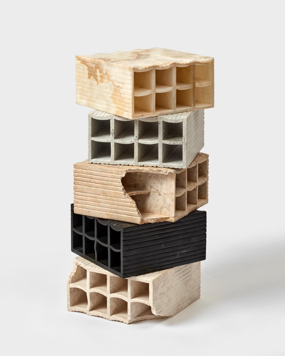 Peruvian Set of 5 Ceiling Bricks by Estudio Rafael Freyre