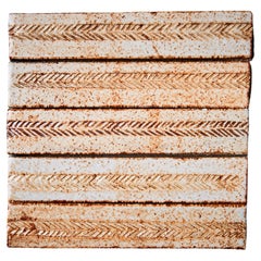 Set of 5 ceramic tiles by Roger Capron, France - 1970s