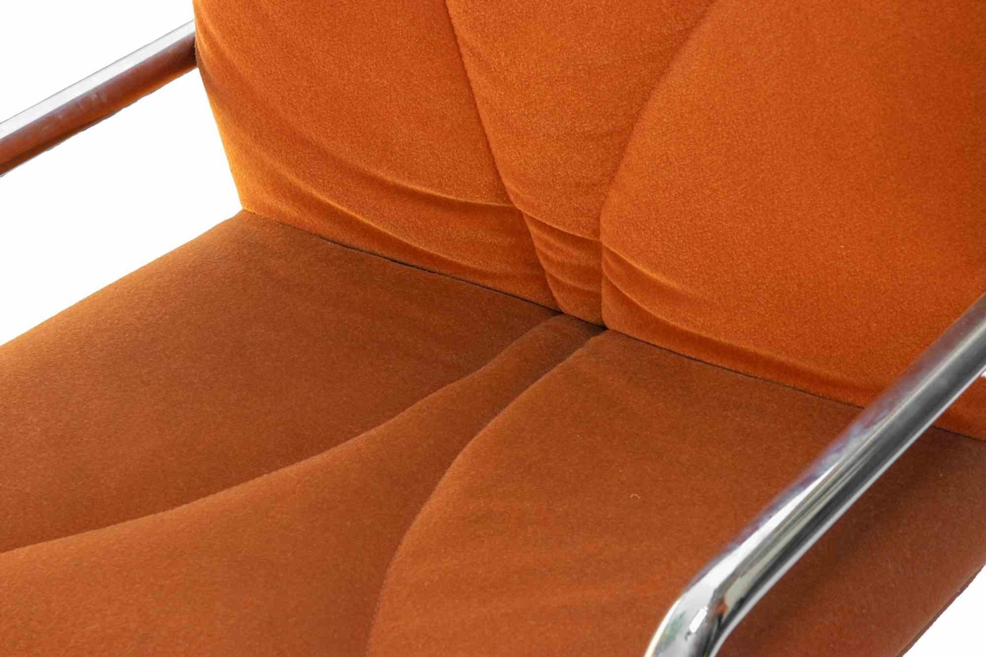 Italian Set of 5 Chairs  by Guido Faleschini for I4Mariani Italia, 1970s For Sale