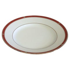 Set of 5 Christofle Oceana Rouge Salad / Dessert Plates