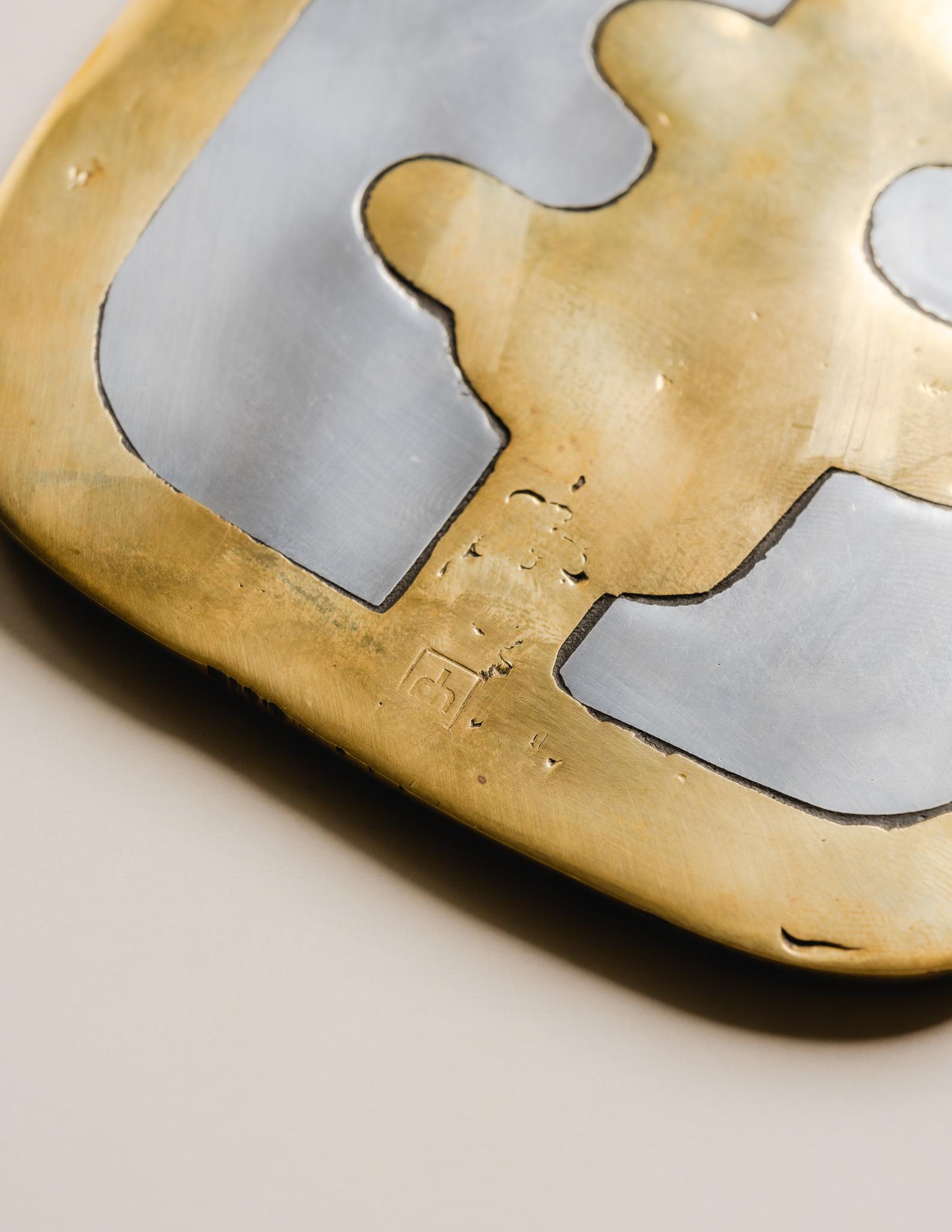 Brutalisme Set of 5 Coasters, David Marshall, 1970s en vente