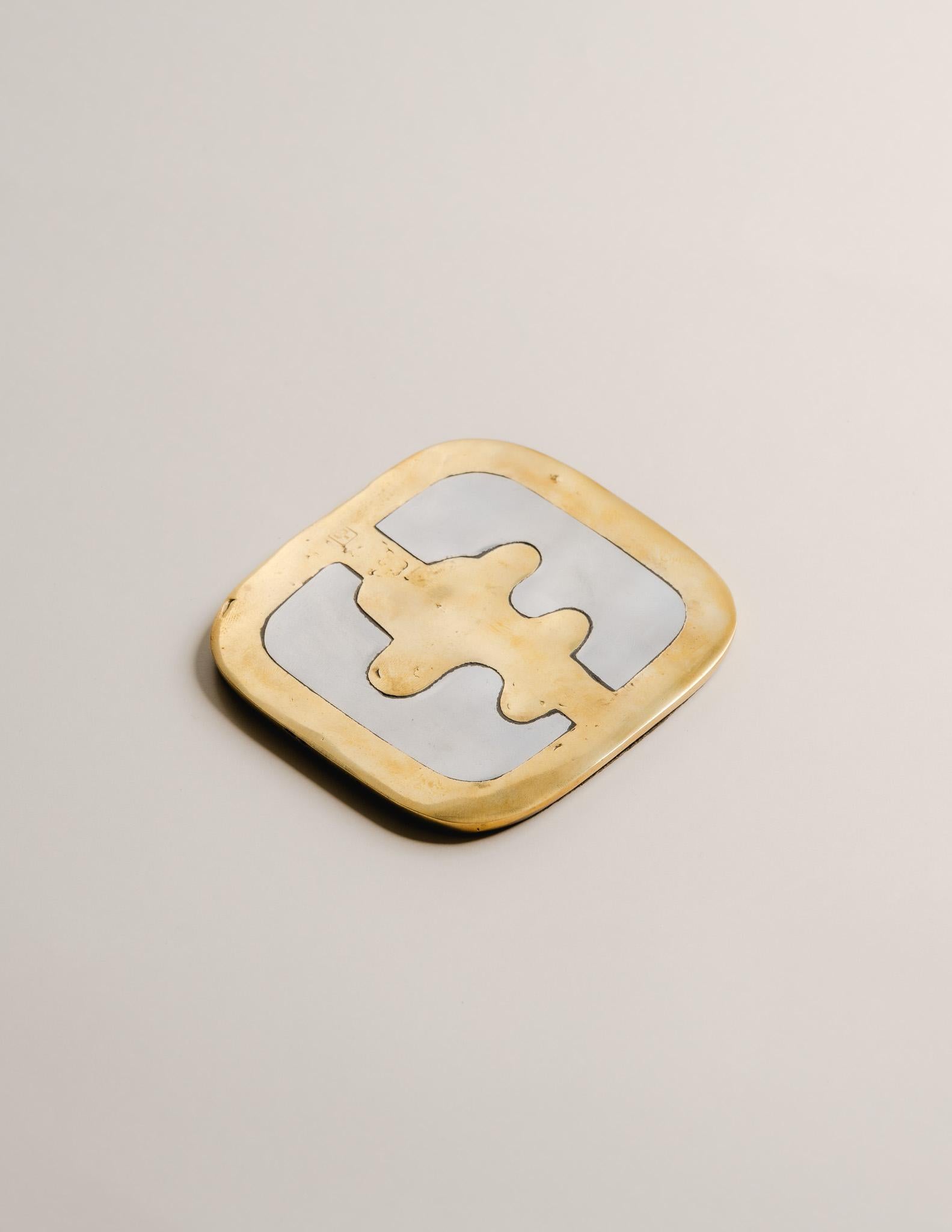 Espagnol Set of 5 Coasters, David Marshall, 1970s en vente
