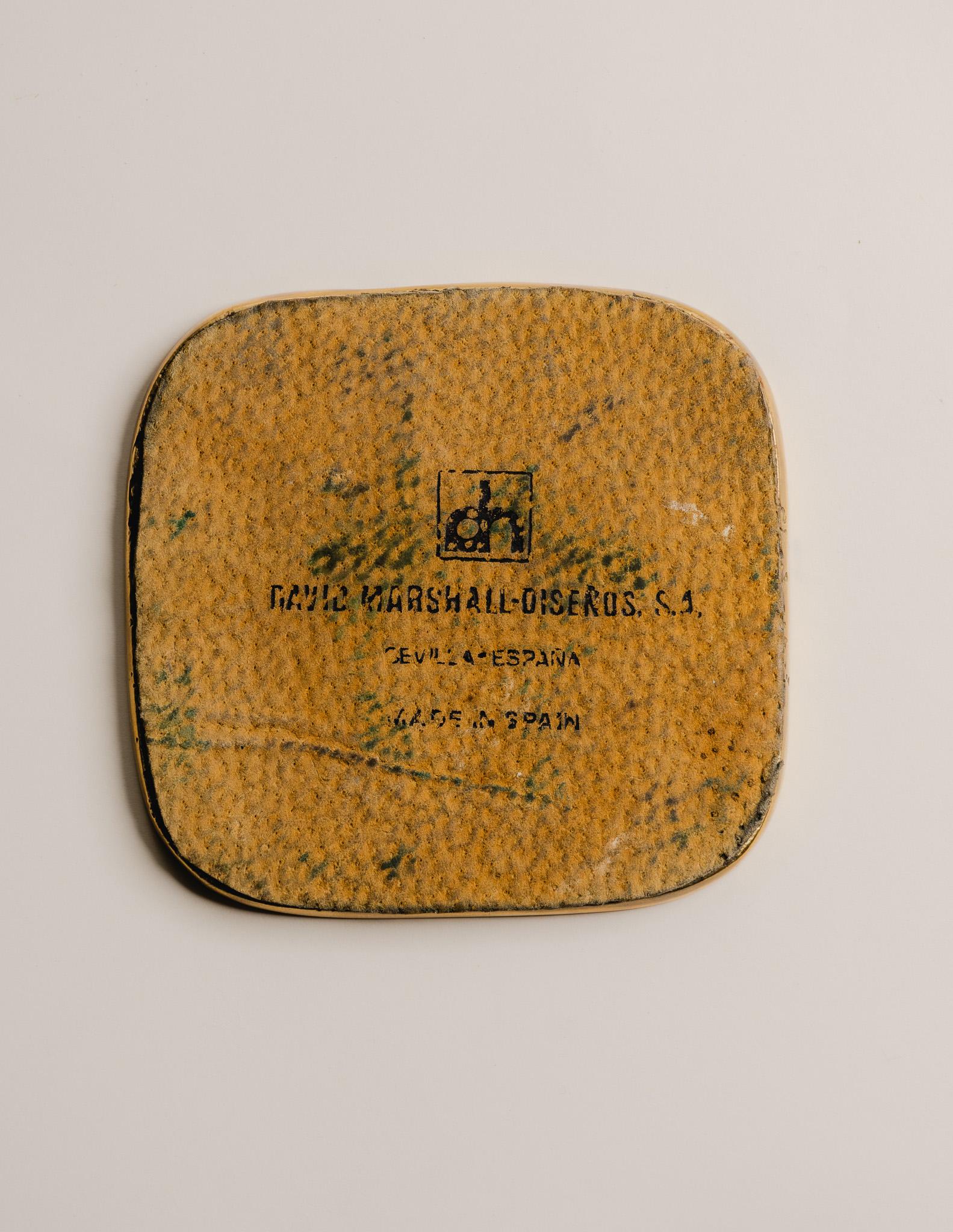 Set of 5 Coasters, David Marshall, 1970s Bon état - En vente à PARIS, FR