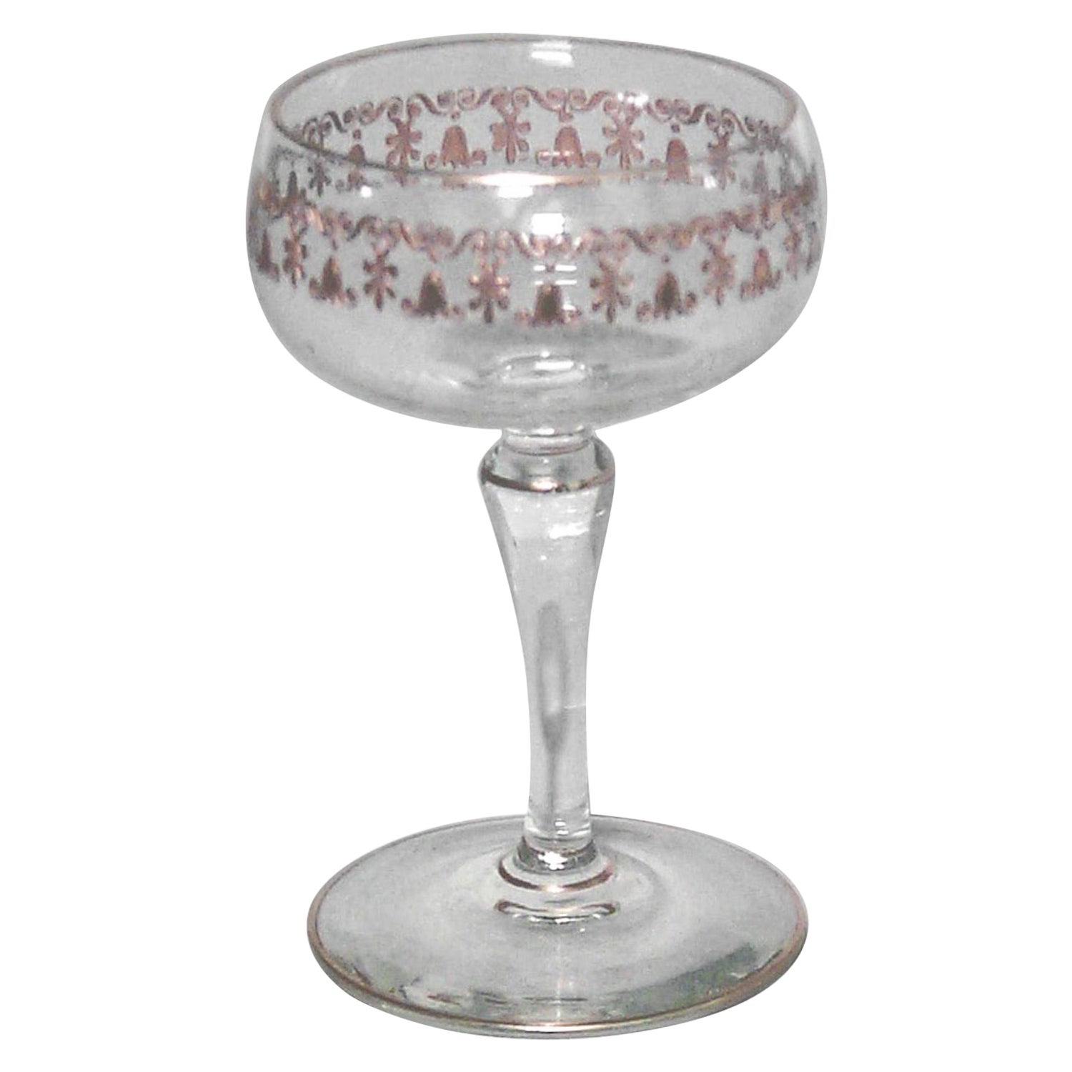 Set of 5 Crystal Liqueur Glasses