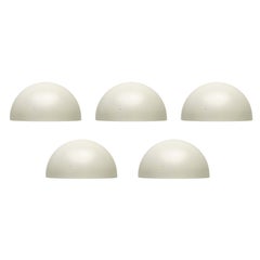 Set di 5 lampade da parete minimaliste danesi Model 4011 di Focus, anni '60