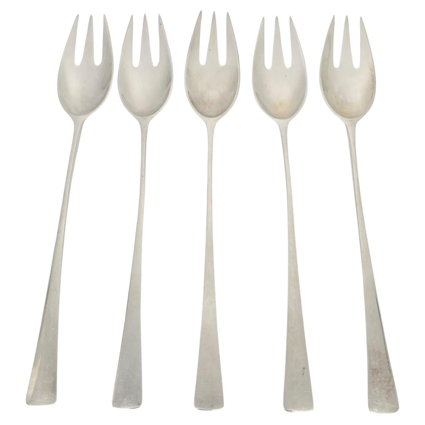 Set di 5 forchette Tjorn in argento Sterling Dansk Denmark #20613