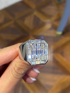 Set of 5 Diamond Cocktail Rings