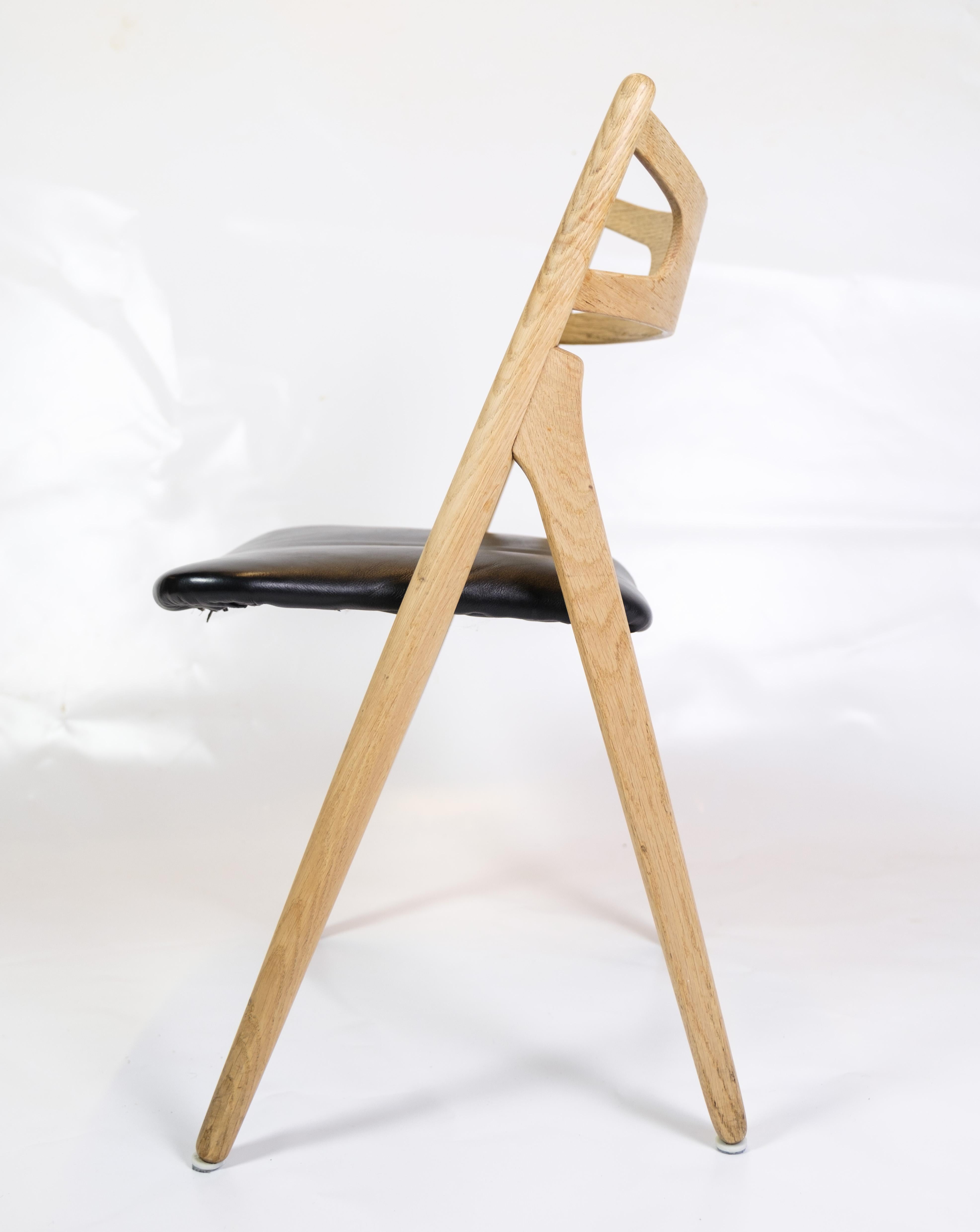 Ensemble de 5 chaises de salle à manger modèle CH29P de Hans Wegner & Carl Hansen, première édition en vente 1