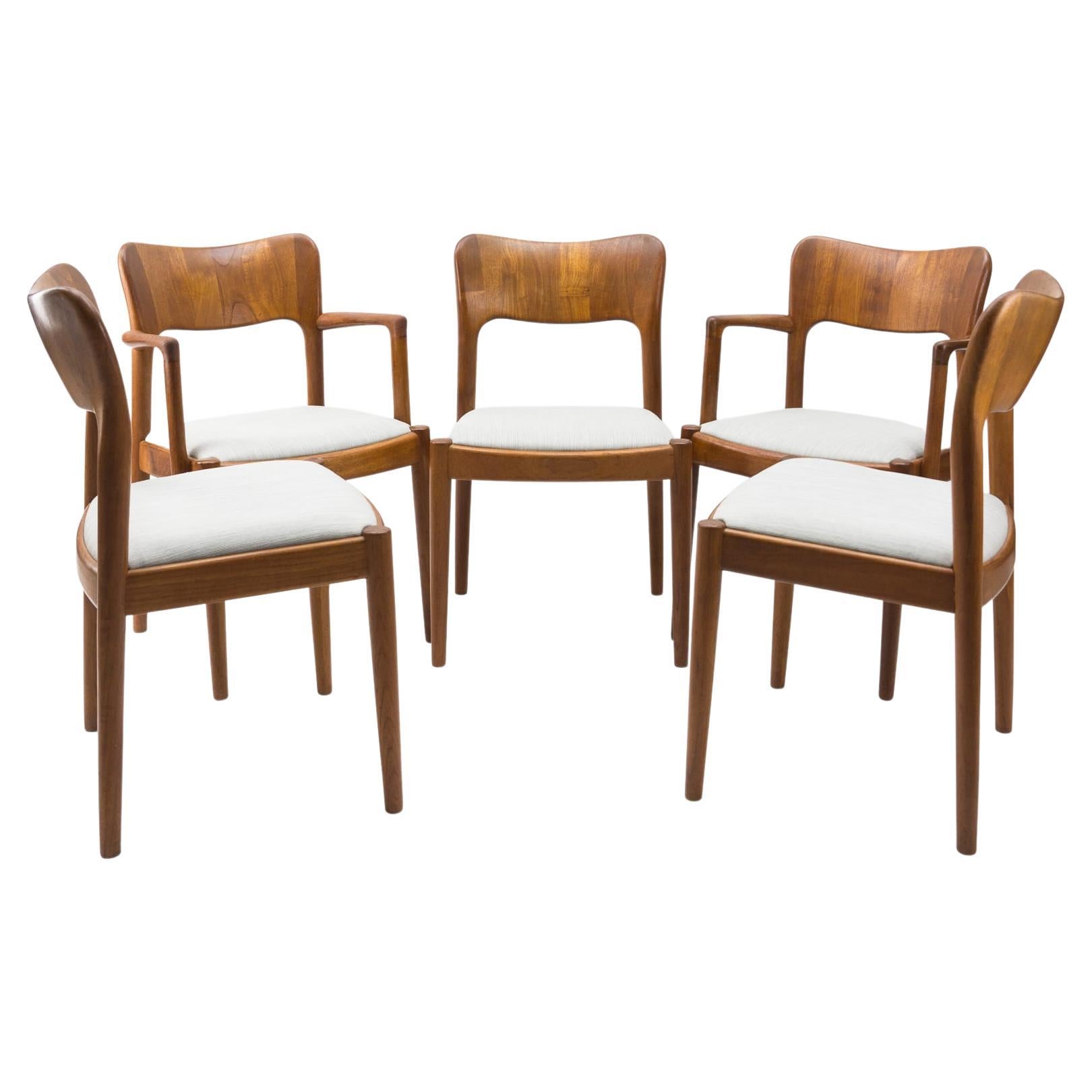 Set of 5 Dining Chairs "Ole" by Niels Koefoed for Koefoeds Møbelfabrik, Denmark