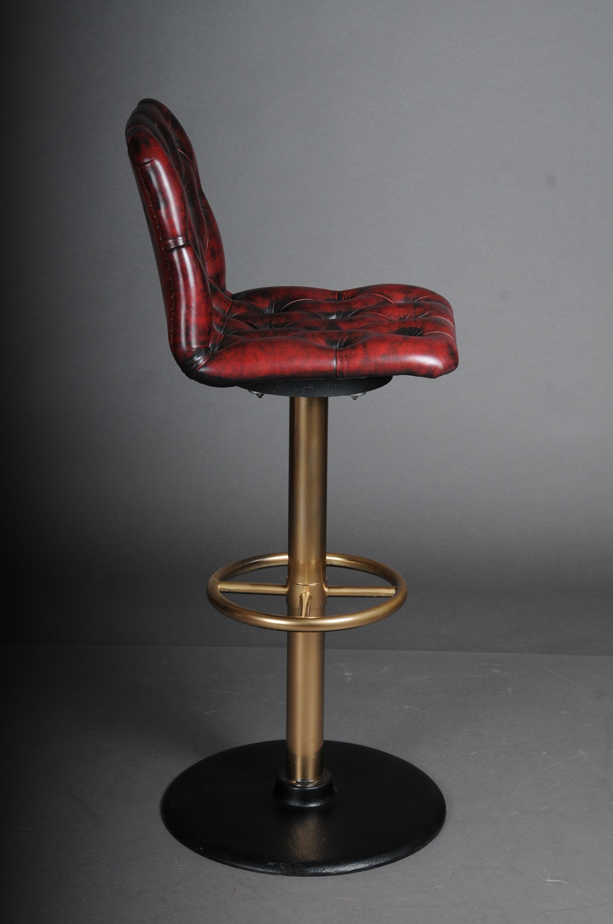 tabouret de bar chesterfield