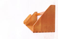 Set of 5 Hans J. Wegner Wall Shelves in Solid Beech, 1950s
