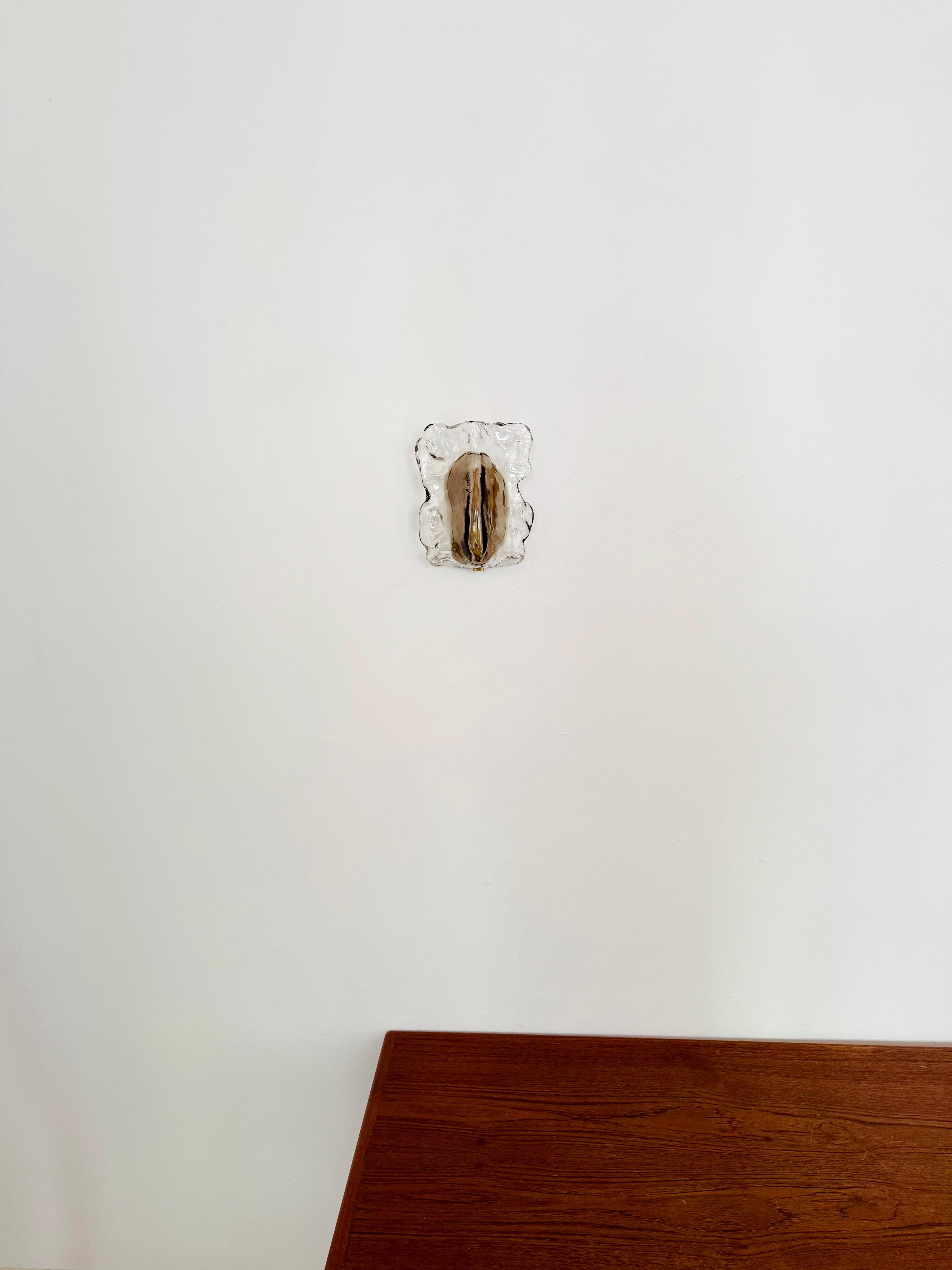 Juego de 5 lámparas de pared de cristal Ice de J.T. Kalmar en venta 1