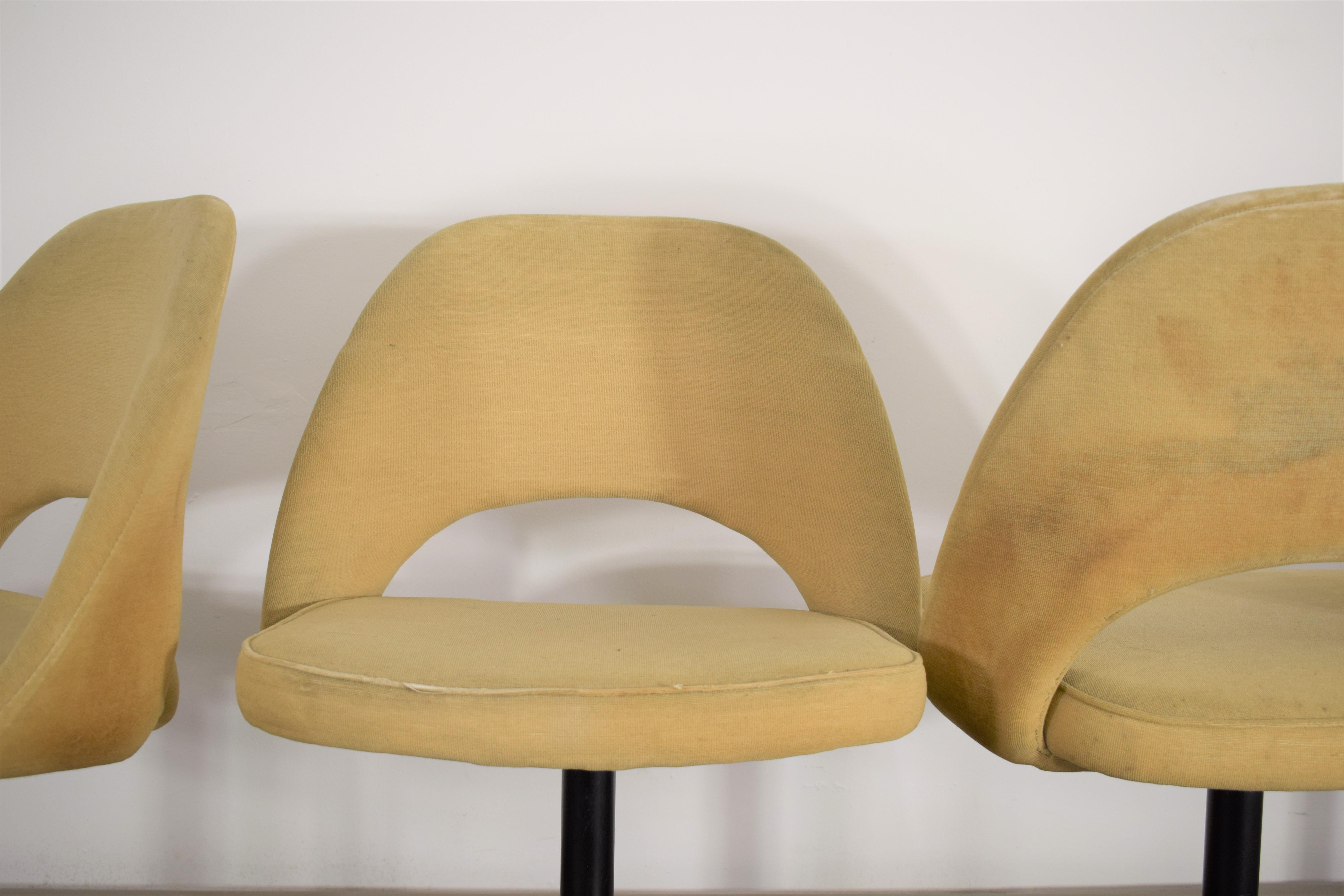Set of 5 Italian Armchairs by Eero Saarinen for Knoll, 1970s 1