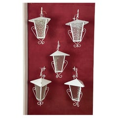 Apliques y candelabros de metal