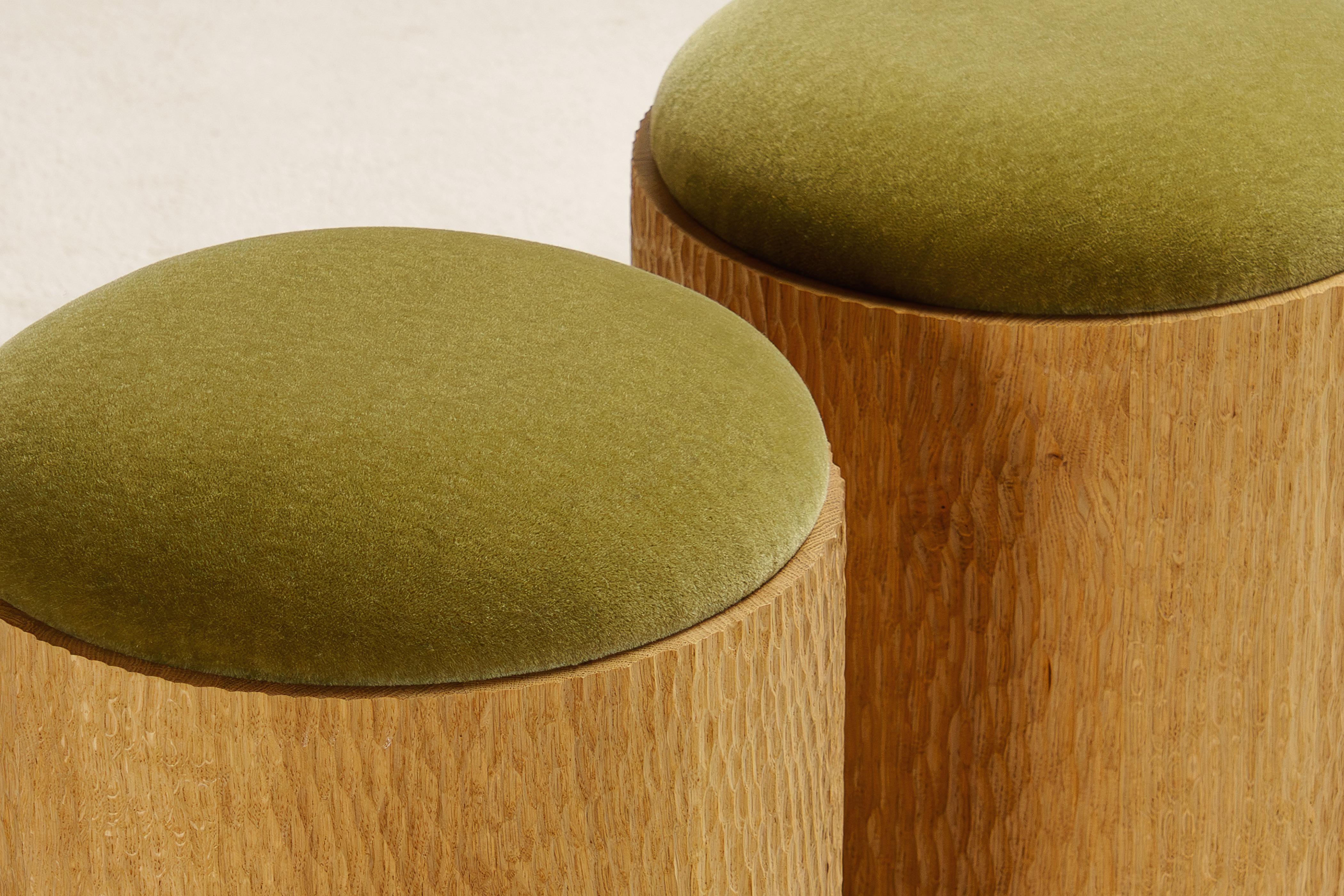 5er-Set Jessie Hocker von Proisy Studio. Luxuriöser Mohair-Stoff. im Angebot 1