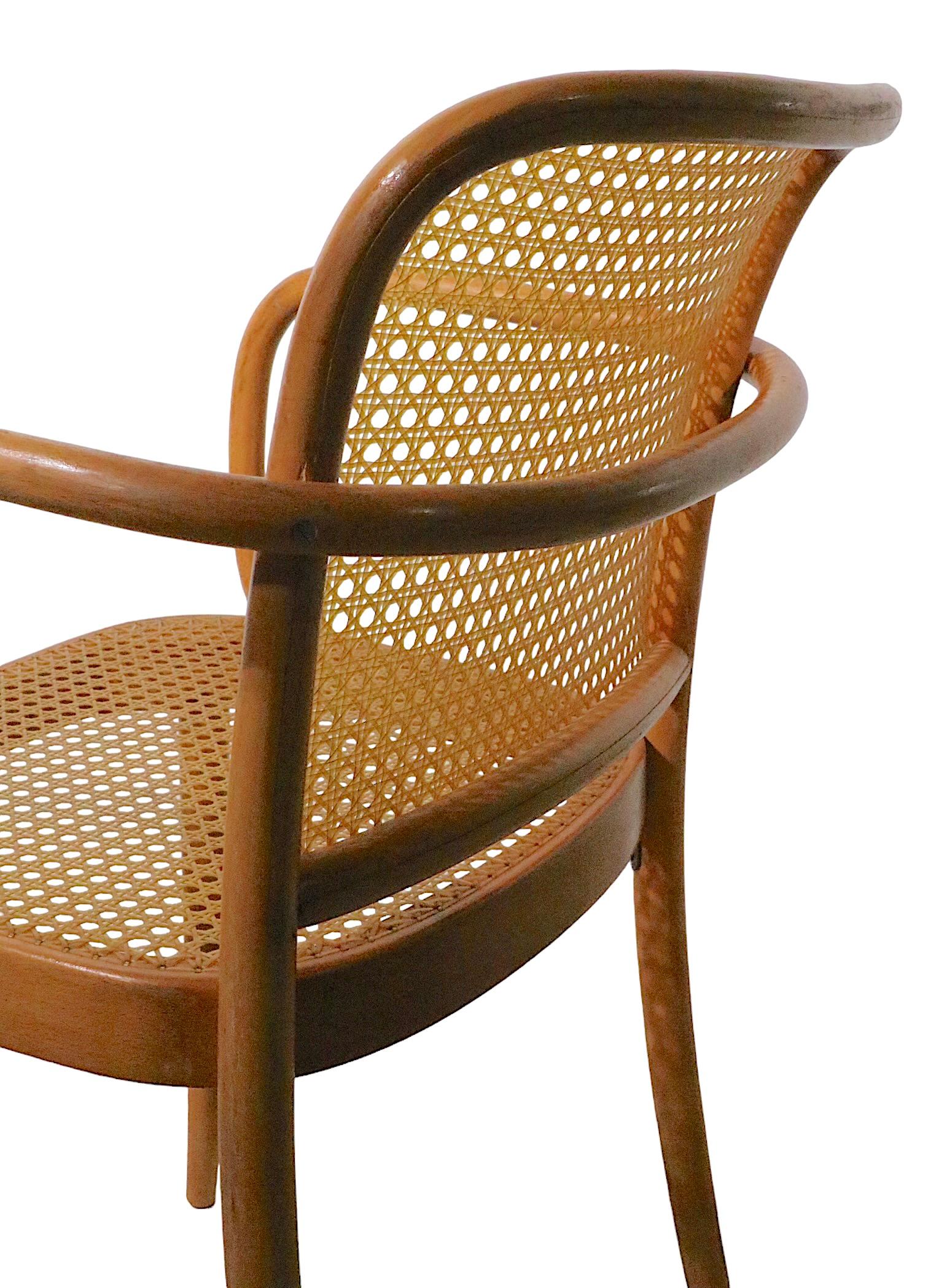 Ensemble de 5 chaises Josef Frank Prague fabriquées en Tchécoslovaquie, vers 1970 en vente 7