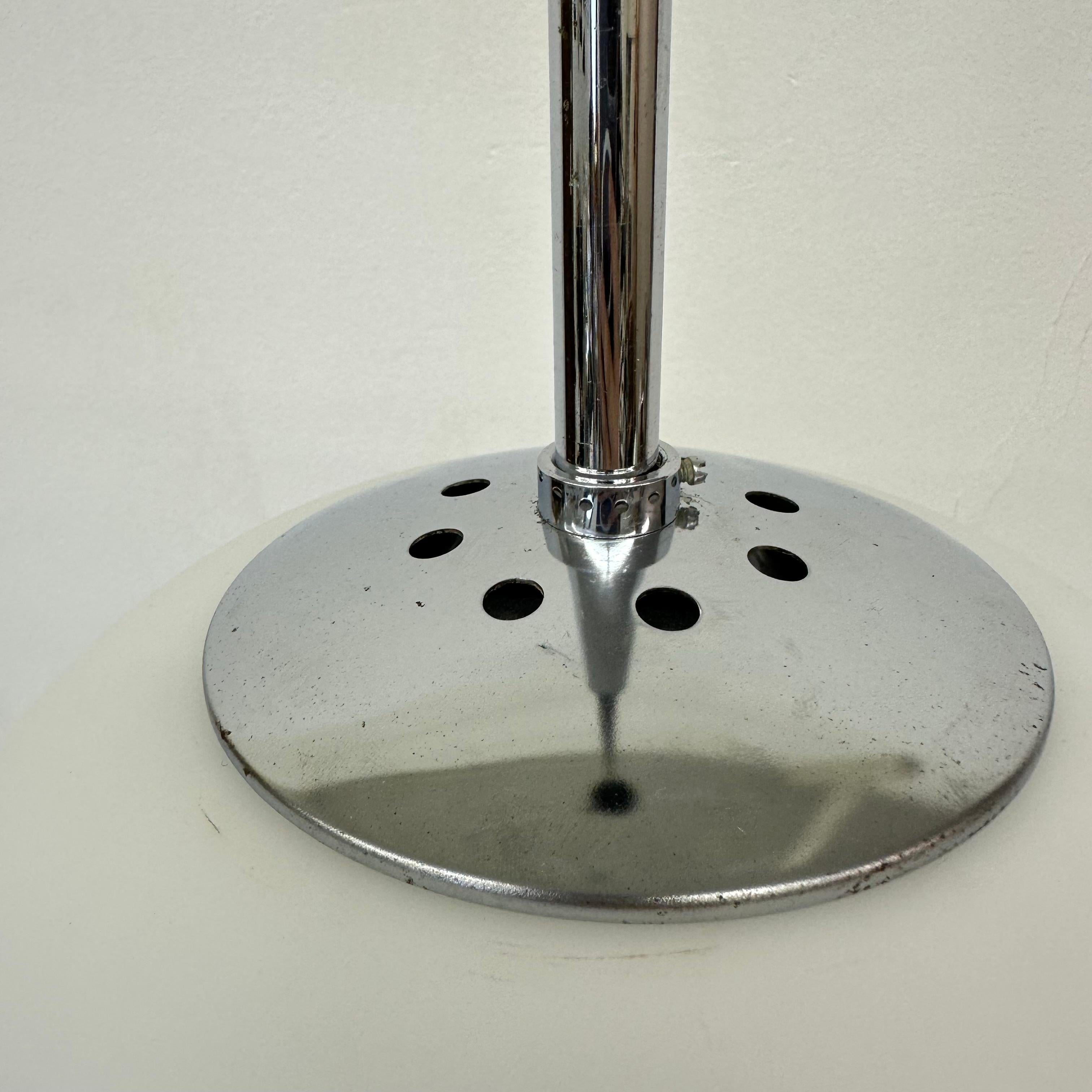 Set of 5 Limburg Glashutte hanging lamp matte opaline globe , 1970s In Good Condition For Sale In Delft, NL