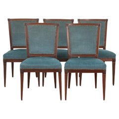 Set of 5 Louis XVI Style Dining Chairs