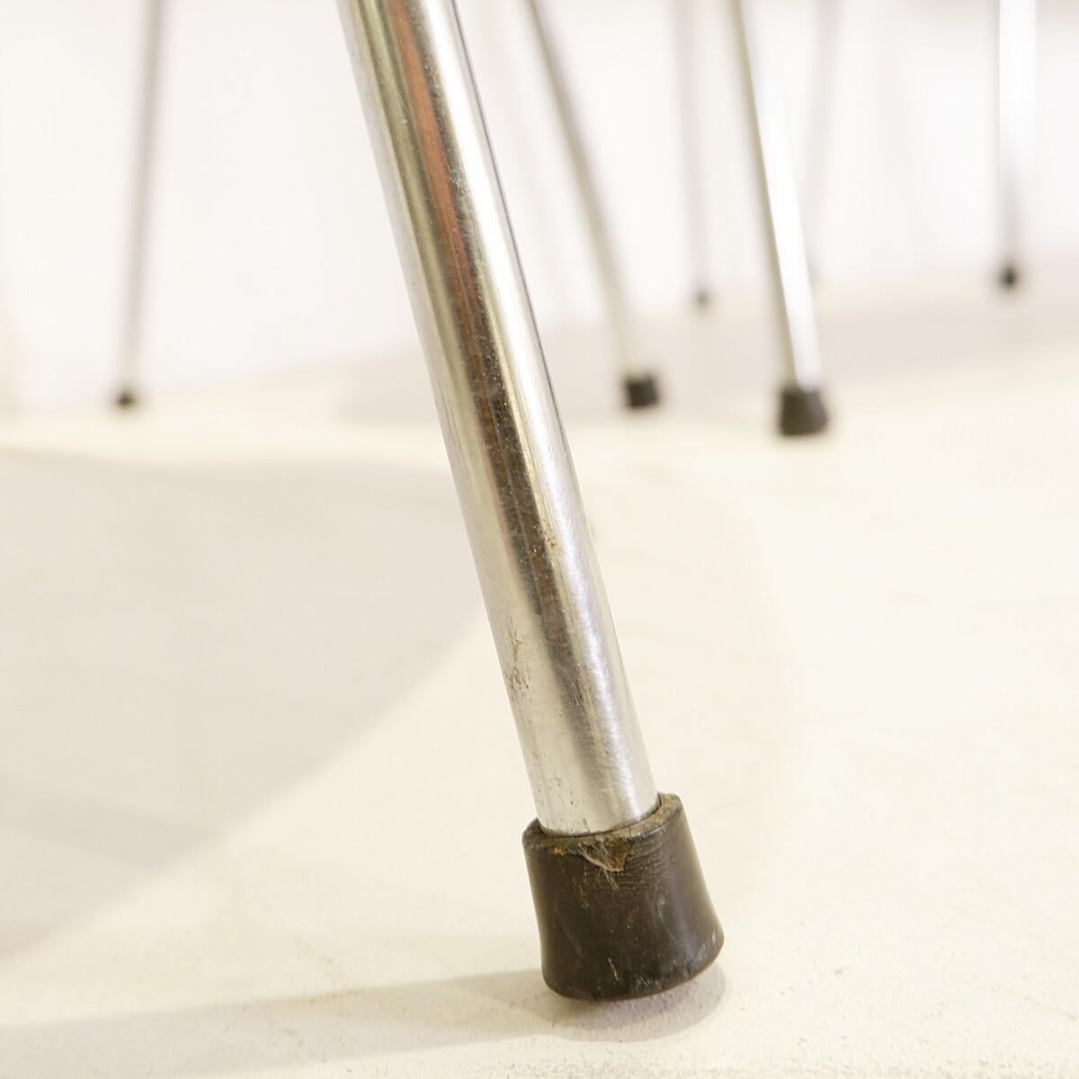 XX secolo Set di 5 sedie di metà secolo di Arne Jacobsen per Fritz Hansen - Anni '60 in vendita