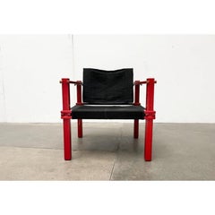 Set of 5 Mid-Century German Farmer Series Chairs and Table by Gerd Lange, 1960s