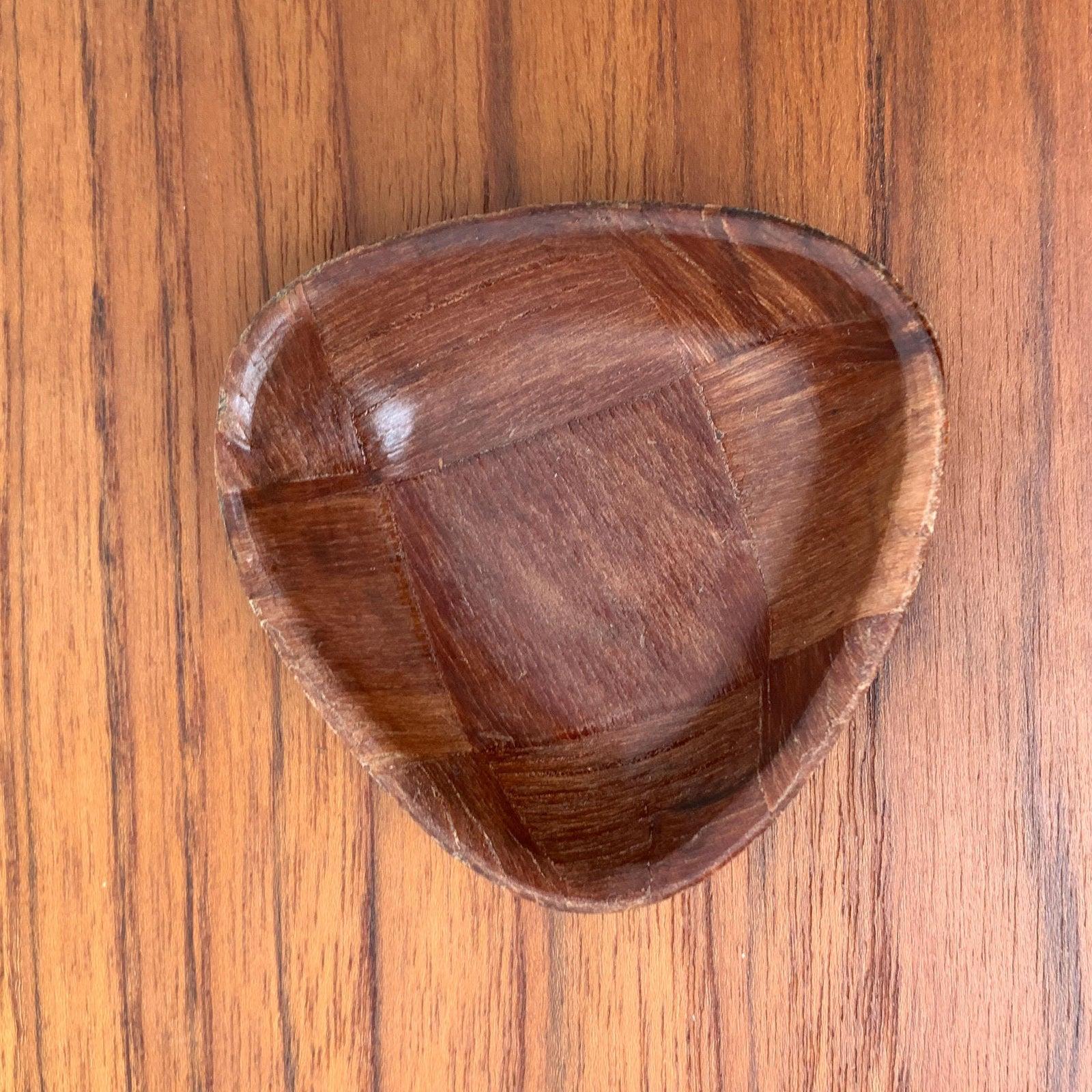 Set di 5 ciotole in legno tedesche di metà secolo, anni '60 in vendita 3