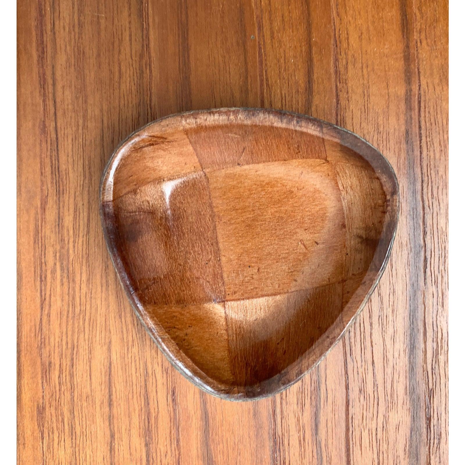 Set di 5 ciotole in legno tedesche di metà secolo, anni '60 in vendita 1