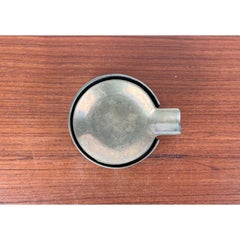 Set of 5 Mid-Century Modern Austrian Brass Stacking Ashtrays, 1960s