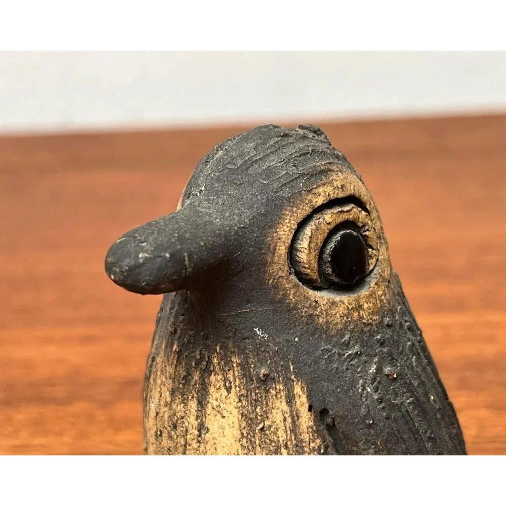 Tedesco Set di 5 statuette di pinguini in ceramica di metà secolo di Worspweder Keramik, anni '60 in vendita